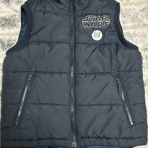 Star Wars Kids Puffer Vest - Black